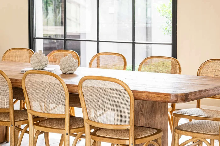 MESA COMEDOR ATHENA - 3.00 X 1.00 MTS en Madera natural - Mesas de comedor, Uruguay | La Iberica, vista 13