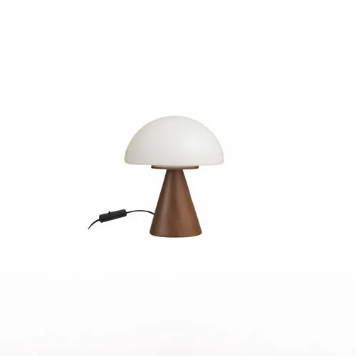 Lampara de Mesa Cosumel – Natural Oscura + Vidrio - Lámparas de mesa, Uruguay | Berna home