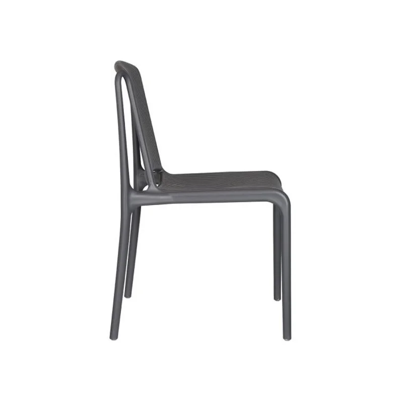 Silla Sicilia - Negra en Gris, Uruguay | Walnut, vista 3
