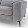 Rinconera Luke - Tela Microfibra - Chaise Izquierdo - 6686-7 Gris en Beige - Sillones y sofás, Uruguay | NYR, vista 7 de 8