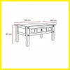 Producto: Mesa ratona 331 de AMARELO - Mesas de living, Uruguay | Amarelo, vista 3 de 3
