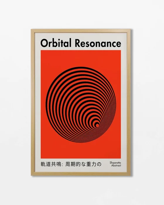 Orbital en Rojo - Láminas, Uruguay | La Cuadrería