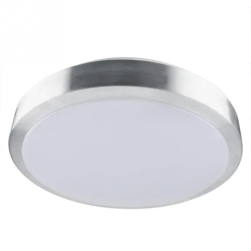 Plafón LED 16W Plateado en Plateado - Lámparas colgantes, Uruguay | Serlux