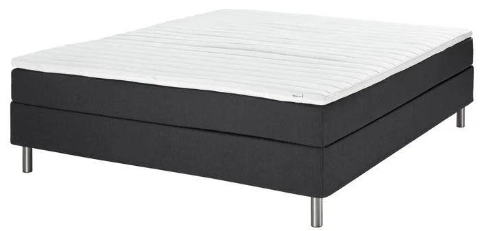 Cama cont King 180x200 PLUS C60 HR negro-08 en Negro - Dormitorio, Uruguay | JYSK