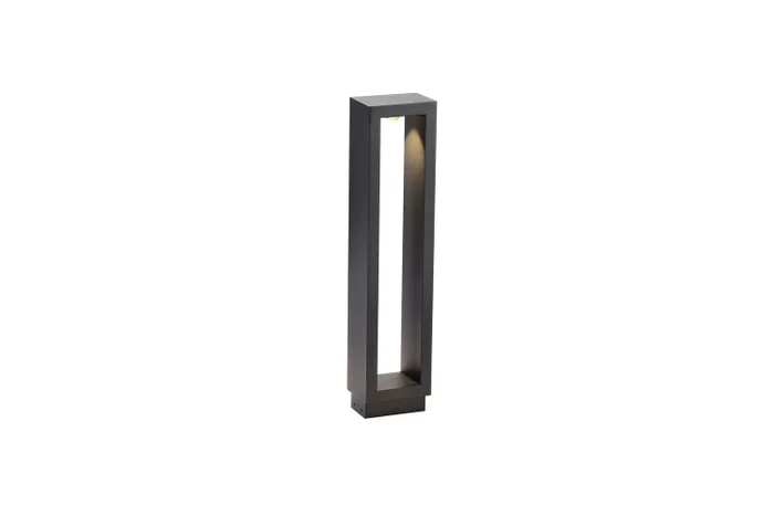Bolardo Frisia en Negro - Lámparas de pie, Uruguay | Darko Lighting