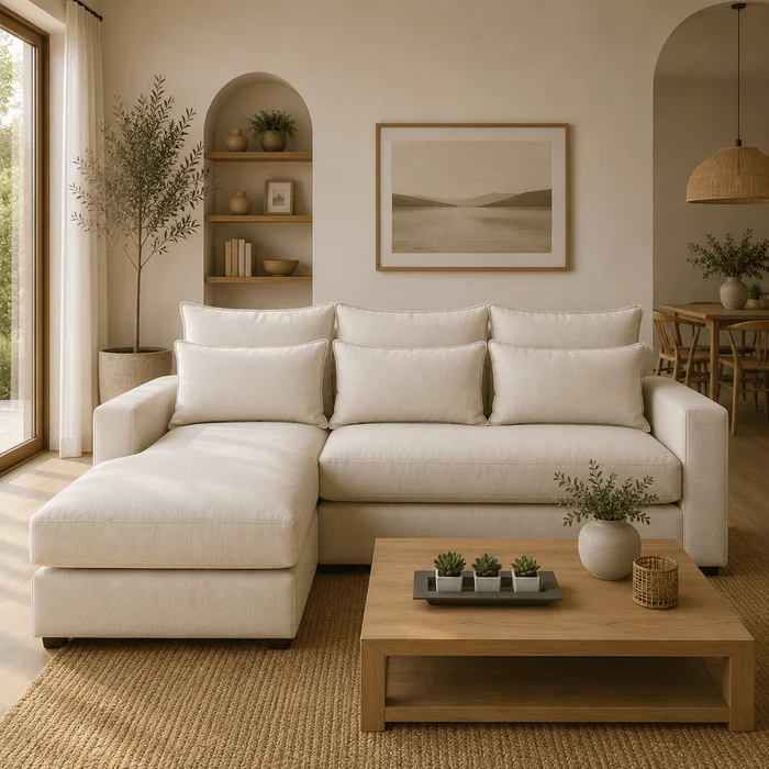 SOFÁ CON CHAISE MODENA - Sillones y sofás, Uruguay | Forum Design, vista 2