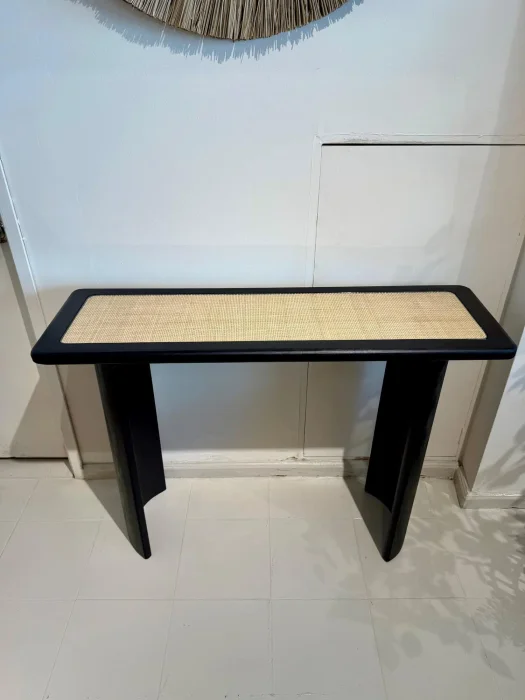Recibidor curvo con esterilla en Negro - Muebles para TV, Uruguay | FMB, vista 3