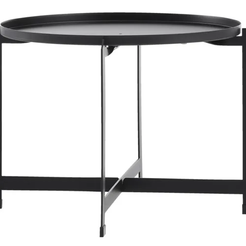 Mesa auxiliar BORRE Ø50xA40 negro en Negro - Muebles para el exterior, Uruguay | JYSK