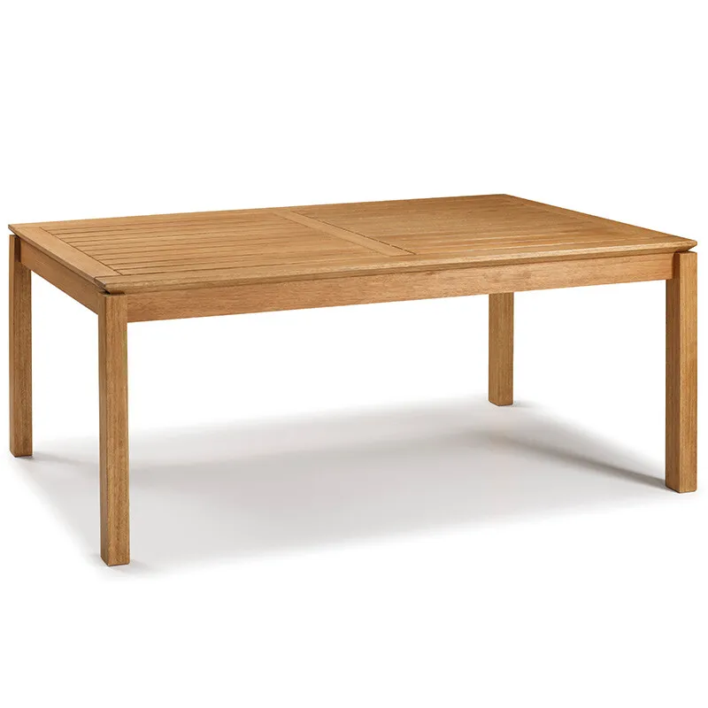 MESA DE COMEDOR TRACO 140x93x75CM JATOBA en Madera natural - Muebles para el exterior, Uruguay | Vinibel