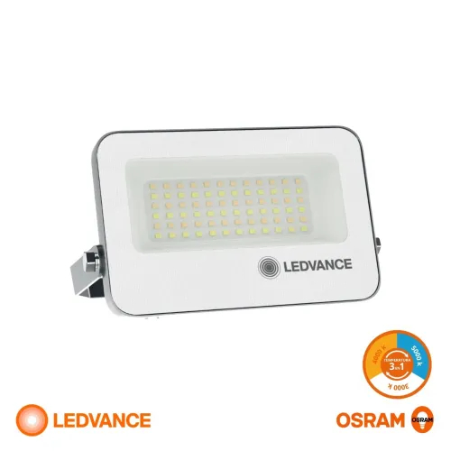 Foco LED LEDVANCE Compact IP66 30W CCT Blanco en Blanco - Lámparas colgantes, Uruguay | Serlux