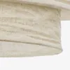 Pantalla para lámpara de techo Mariela de lino con acabado beige Ø 60 x 40 cm en Madera natural - Lámparas colgantes, Uruguay | Kavehome, vista 3 de 3
