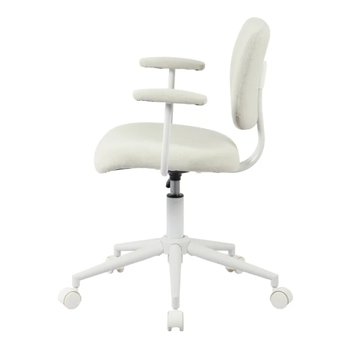 Asiento De Oficina Polipropileno-y-tela Natural-beige Clifford en Beige - Sillas de escritorio, Uruguay | Divino, vista 4