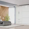 Ropero 3 Puertas y cajones 180cm Milan - Roperos y placares, Uruguay | Balton, vista 6 de 9