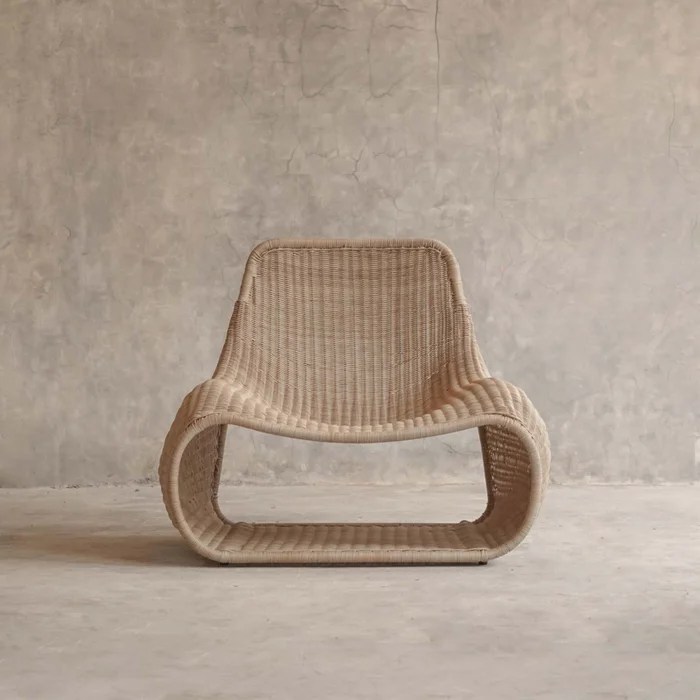 Butaca Rattan Natural-beige Sander Natural en Madera natural - Sillones y sofás, Uruguay | Divino, vista 2