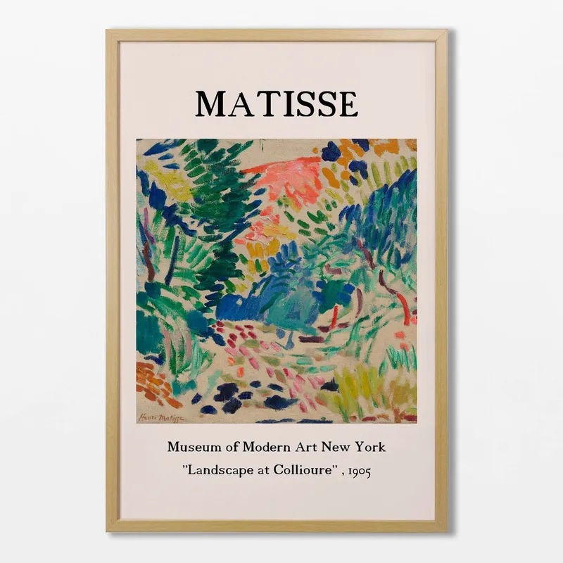 Henri Matisse - Landscape at Collioure en Multicolor - Láminas, Uruguay | La Cuadrería