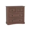 Aparador Comoda Cajonera Linea Mexicana 4 Cajones Nogal E1644 - Cómodas, Uruguay | Lais Muebles, vista 1 de 4