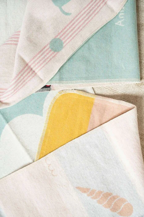 MANTA AUSTRIACA KIDS - SEA - ROSE en Rosa - Textiles, Uruguay | La Iberica, vista 3