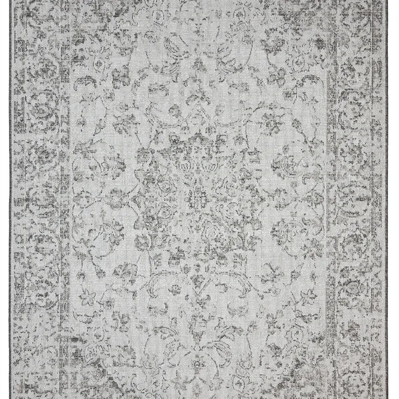ALFOMBRA TERRAZA 21293 200x290 IVORY/SILVER/GREY en Multicolor - Textiles, Uruguay | Vinibel