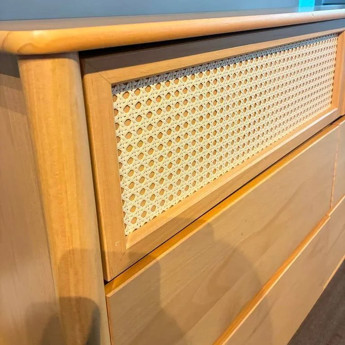 Comoda Semira Rattan - Madera Maciza en Madera natural - Cómodas, Uruguay | Balton, vista 4