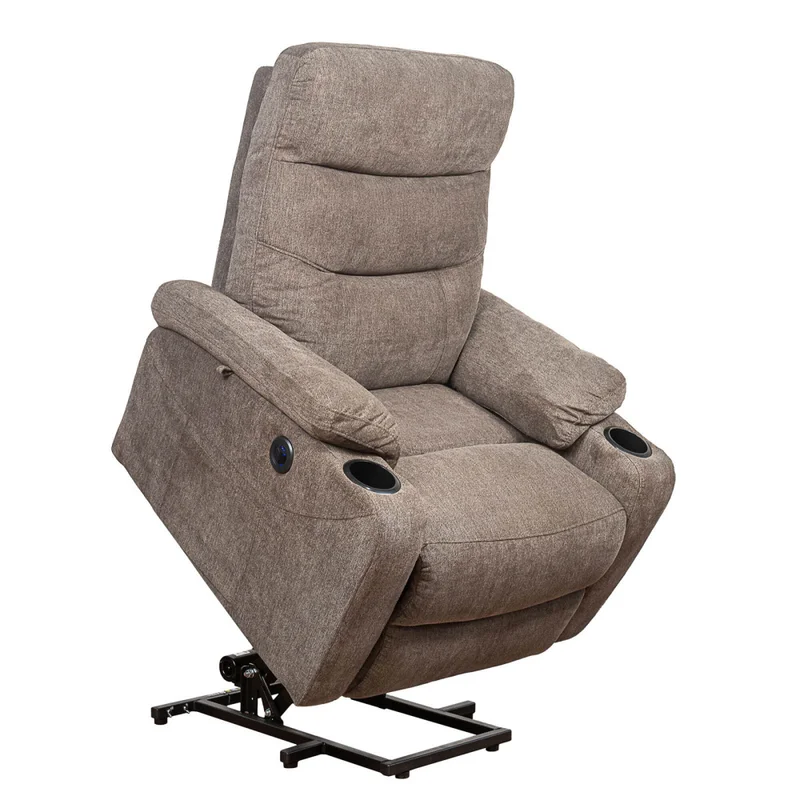 Sofá Reclinable Multifunción 1 Cuerpo Tela Natural-beige Atika Beige en Beige - Sillones y sofás, Uruguay | Divino, vista 5