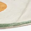 Alfombra redonda Zelda algodón blanco de oso Ø 100 cm en Blanco - Textiles, Uruguay | Kavehome, vista 4 de 5
