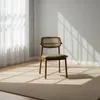 Silla De Comedor Rattan-y-madera Verde Danielle en Verde - Sillas, Uruguay | Divino, vista 1 de 2