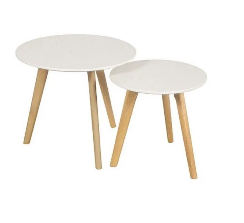 Set Mesa de Living EAMES en Blanco - Mesas de living, Uruguay | Finkel