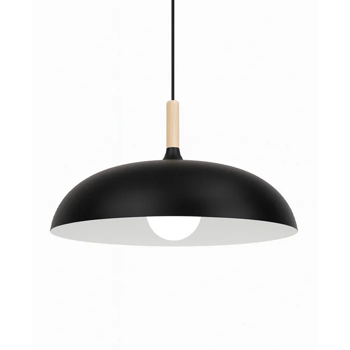 Lampara de techo Hudson en Negro - Lámparas colgantes, Uruguay | Alta Gracia Deco, vista 3