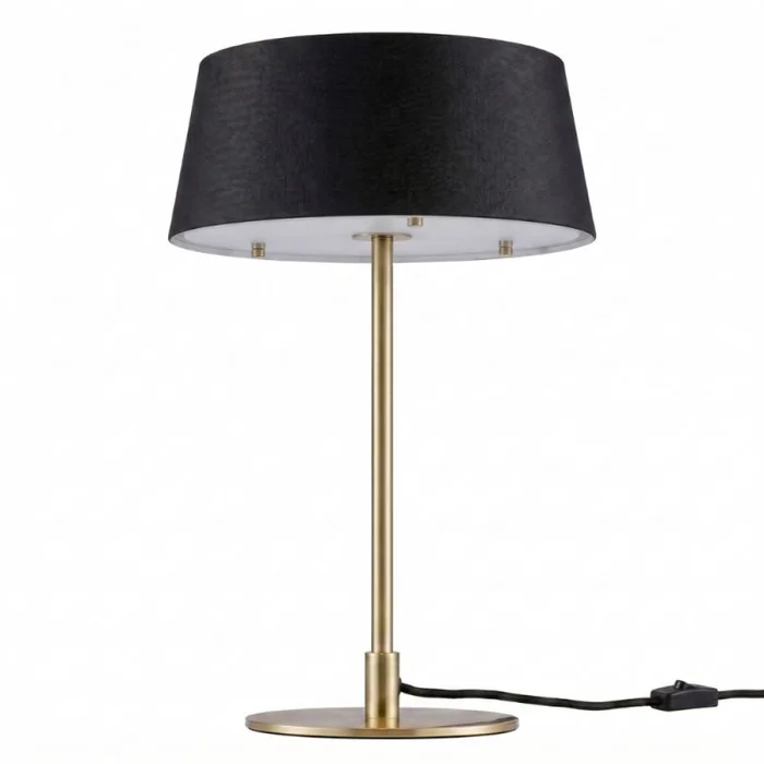 Lámpara De Mesa Benson Negro en Negro - Lámparas de mesa, Uruguay | Unilux
