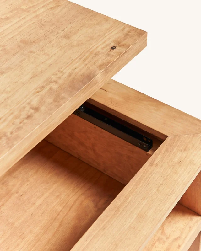 Mesa elevable Meike en Madera natural - Mesas de living, Uruguay | Tree House Deco, vista 11