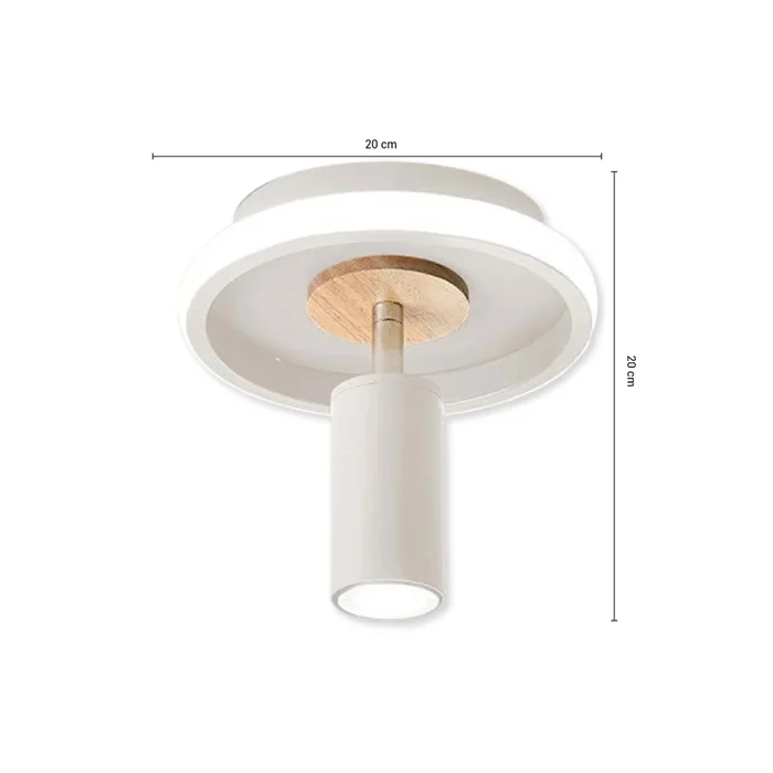 Lampara de Techo Downlight Cannes en Blanco - Lámparas colgantes, Uruguay | Serlux, vista 5