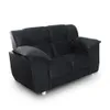 Sofá 2 Cuerpos Aguai Negro en Negro - Sillones y sofás, Uruguay | Soy Hogar, vista 1 de 4