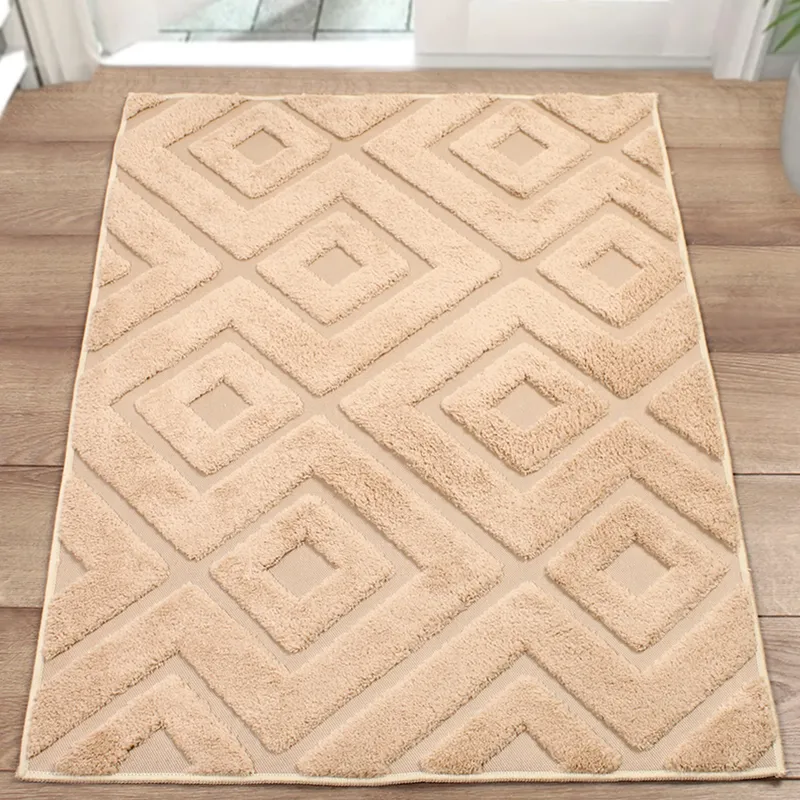 Alfombra Paul Scott Relieve 60×90 en Gris - Textiles, Uruguay | Tiendas Montevideo