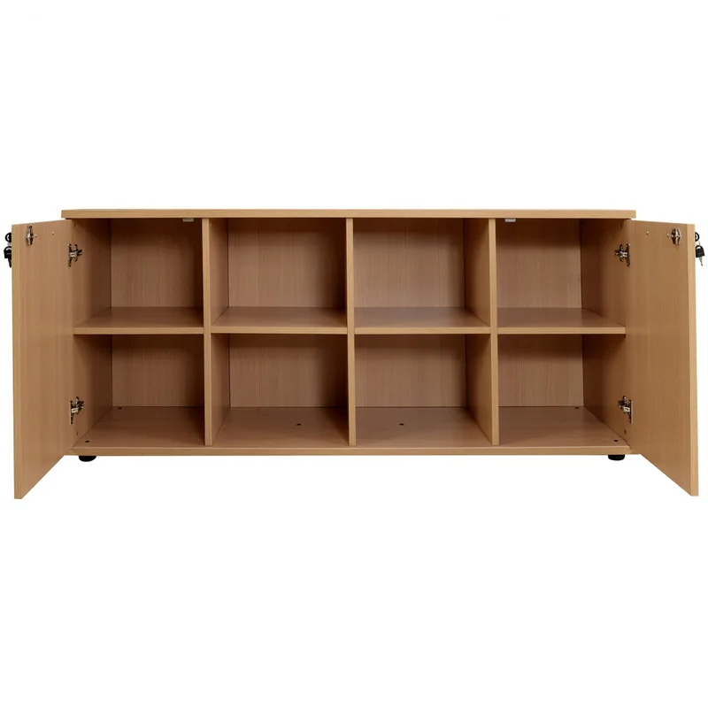 Armario Madera Blanco Quadro en Madera natural - Escritorios y sillas de escritorio, Uruguay | Divino, vista 3