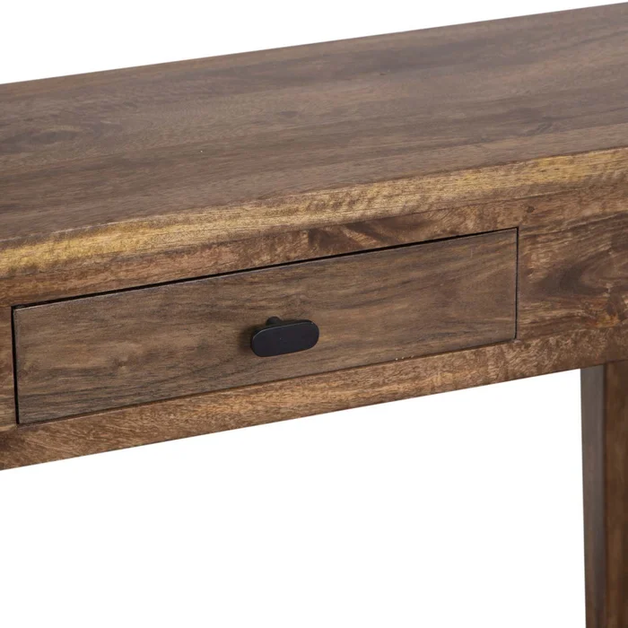 Consola Mdf-y-madera Marron Retro Castaño en Marrón - Mesas de living, Uruguay | Divino, vista 4