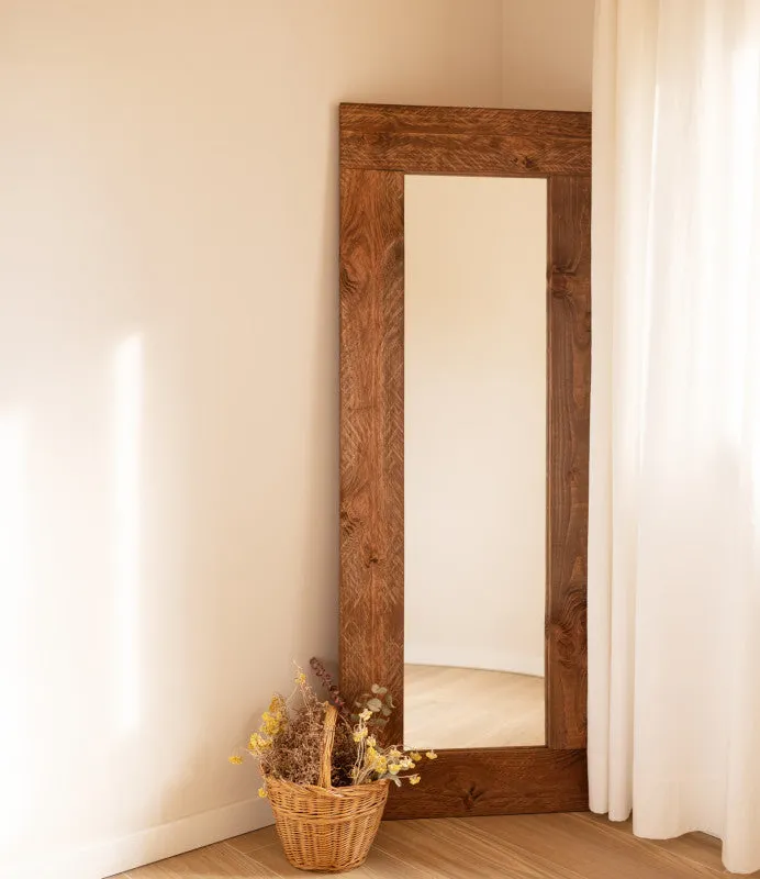 Espejo Kenza en Madera natural - Espejos, Uruguay | Treehouse Deco