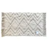 ALFOMBRA FLEECE C/FLECOS 50X80CM ZIGZAG - Textiles, Uruguay | Decohogar, vista 2 de 2
