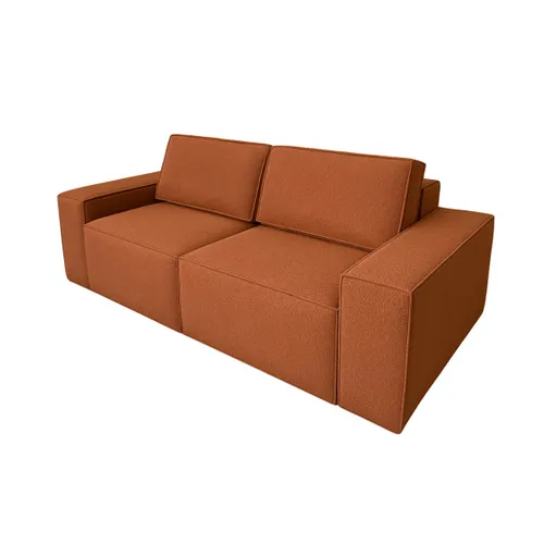 Sofá Retráctil España 3 Cuerpos (210cm) EASY CLEAN – Terracota - Sillones y sofás, Uruguay | Berna home