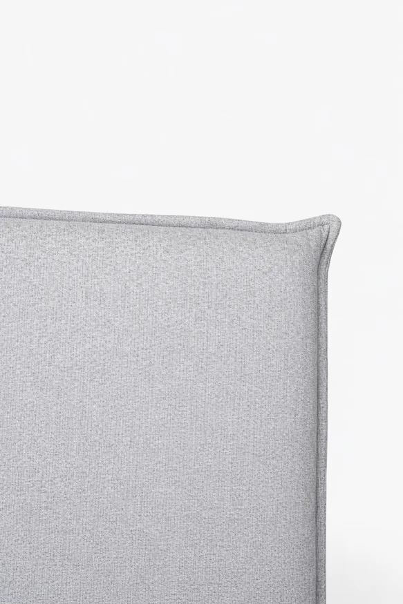 Respaldo De Cama, Miranda King - Gris Melange en Gris - Sillones y sofás, Uruguay | Indian, vista 2