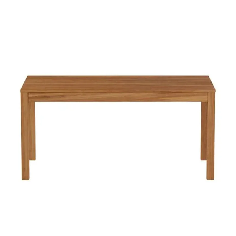 Mesa de Patio Madera de Teca - Caraíva 160 en Madera natural - Muebles para el exterior, Uruguay | Rústico Hogar, vista 3