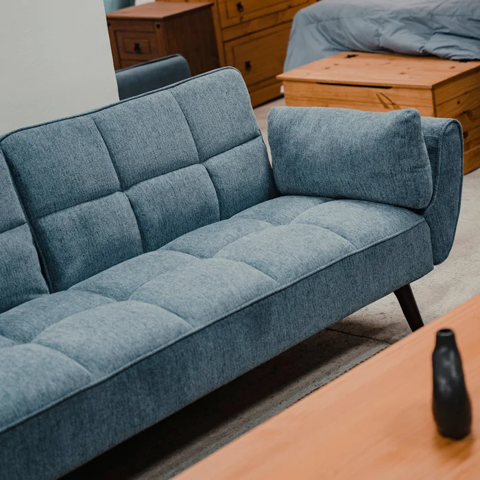 Sillón Cama 3 cuerpos Helen Azul en Azul - Sillones y sofás, Uruguay | Ecowood, vista 2