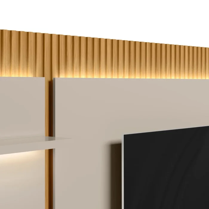 Modular para Tv San Paulo Rack + Panel 2 Laterales - Línea Haus - Muebles para TV, Uruguay | Ecowood, vista 5