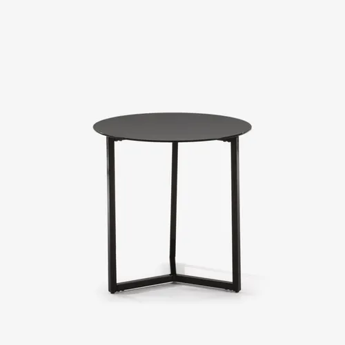 Mesa auxiliar Raeam Ø 50 cm - negro en Negro - Mesas de arrimo, Uruguay | Kavehome