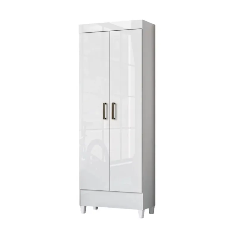 Ropero 2 puertas - Blanco - Linea FIT en Blanco - Roperos y placares, Uruguay | Rústico Hogar