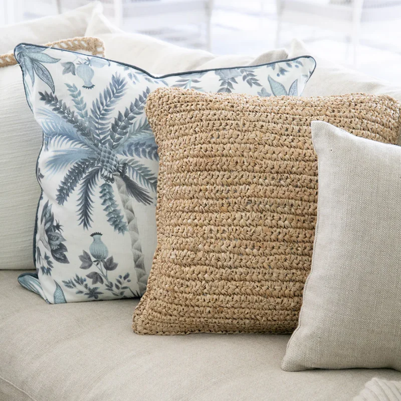 Almohadón de Sisal Capri | Casakos Uruguay en Beige - Butacas, banquetas y puffs, Uruguay | Casakos, vista 5