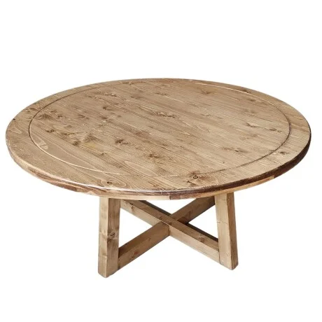 Mesa de comedor redonda en Marrón - Mesas de comedor, Uruguay | La Cueva Muebles, vista 9