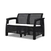 Juego de Jardín Santorini - 2 cuerpos, 2 butacas y mesa - Negro en Negro - Muebles para el exterior, Uruguay | NYR, vista 6 de 8