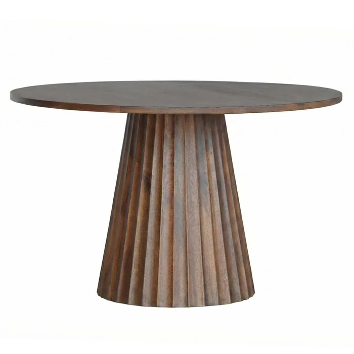 Mesa De Comedor Madera-de-mango Marron Román en WALNUT - Mesas de comedor, Uruguay | Divino, vista 2