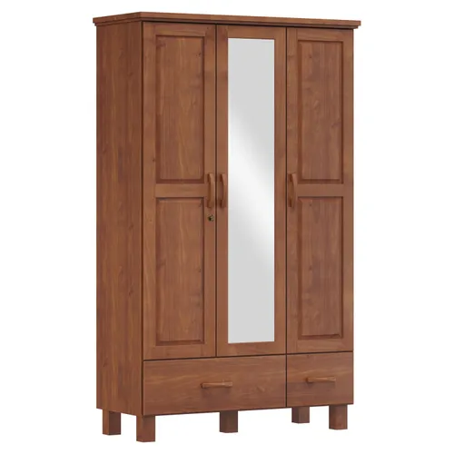 FINESTRA- ROPERO BRONZE 3 PUERTAS 2 CAJONES 1141TN - Roperos y placares, Uruguay | Alfa Ventas