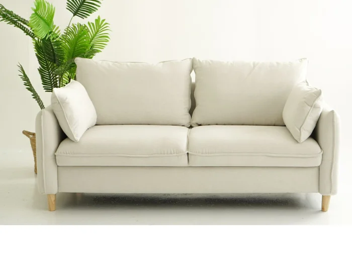 Sofa 3 cps BIG OSLO - Beige en Verde - Sillones y sofás, Uruguay | Finkel, vista 3